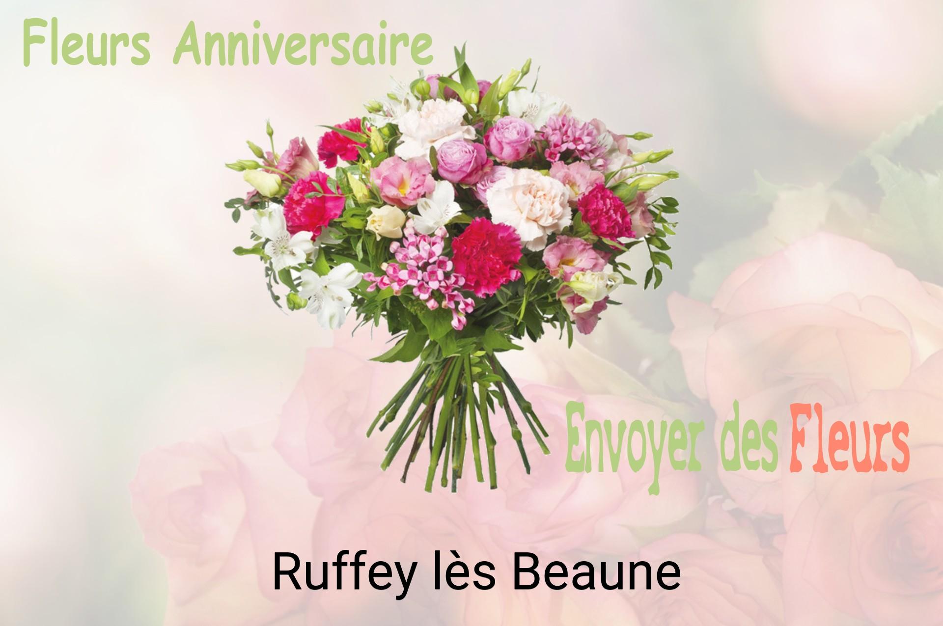 Bouquet de fleurs d’anniversaire livré à Ruffey-lès-Beaune