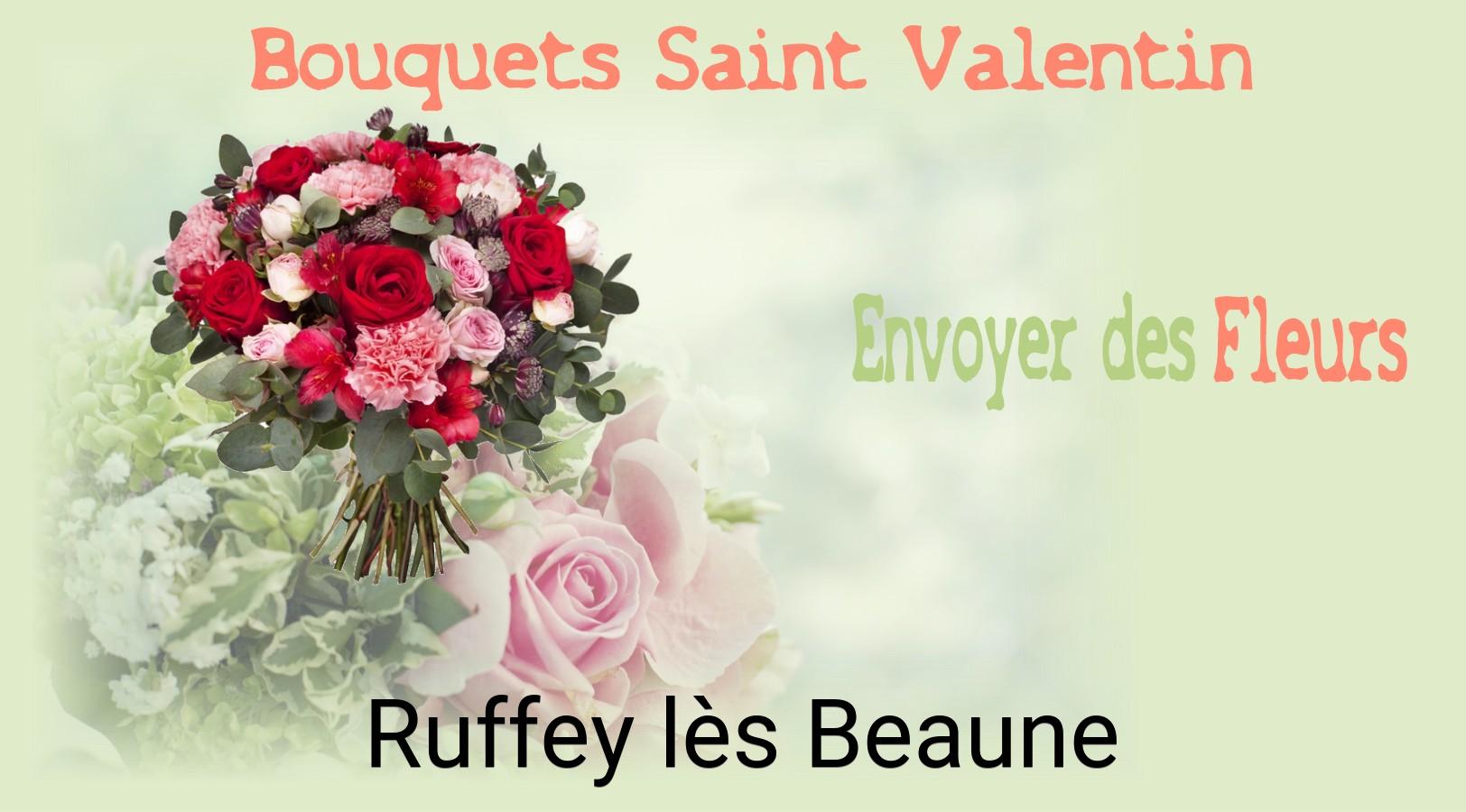 Roses de Saint-Valentin livrées à Ruffey-lès-Beaune